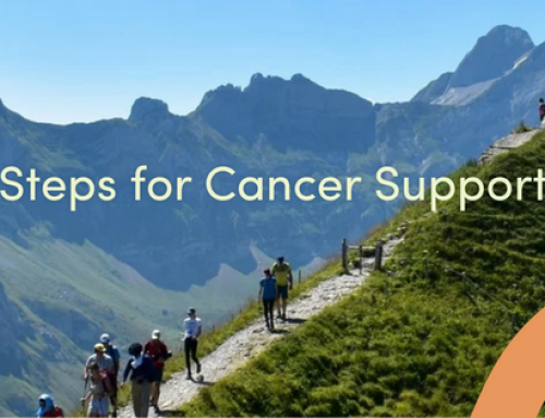 We are proud to join in the Steps for Cancer Support Switzerland challenge this month.